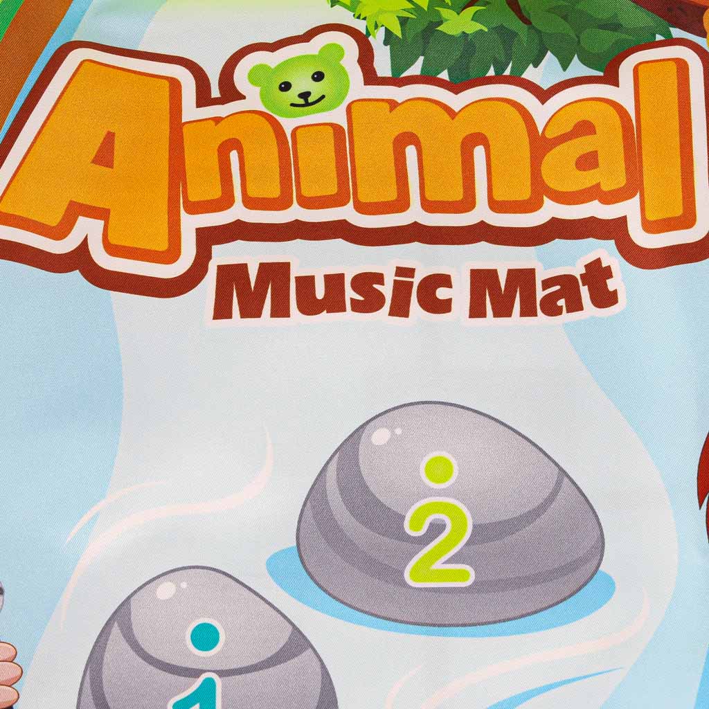 Interaktyvus muzikinis edukacinis kilimėlis vaikams su gyvūnų garsais