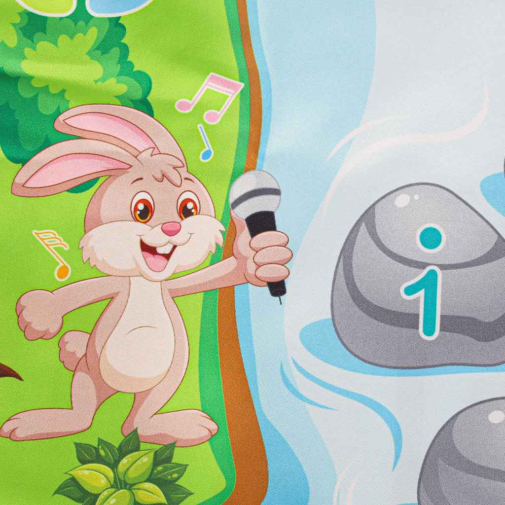 Interaktyvus muzikinis edukacinis kilimėlis vaikams su gyvūnų garsais