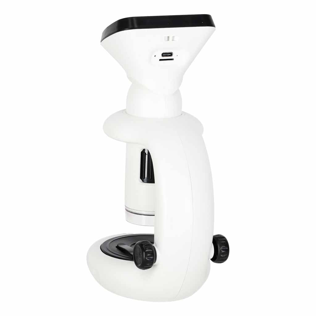 Skaitmeninis elektroninis mikroskopas su WiFi, USB, LCD ekranu, 200x-1000x didinimu ir priedais