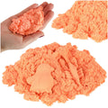 Kinetinis smėlis 1 kg maišelyje oranžinis - pagrindinis vaizdas
