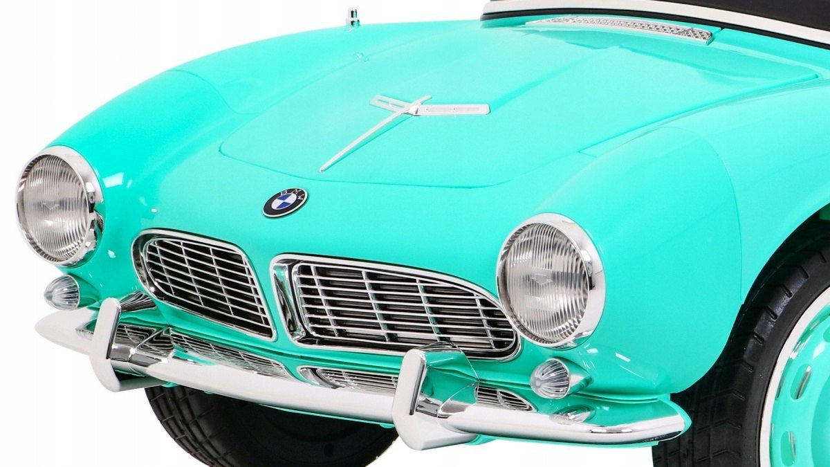 BMW 507 Retro Vaikiškas Automobilis Žalias