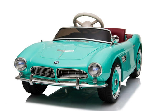 BMW 507 Retro Vaikiškas Automobilis Žalias
