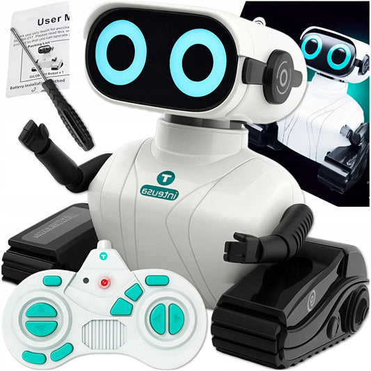 Interaktyvus nuotoliniu būdu valdomas robotas, su LED ir garsu – pagrindinis vaizdas