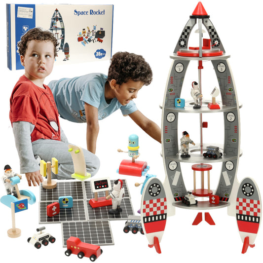 Medinė raketa