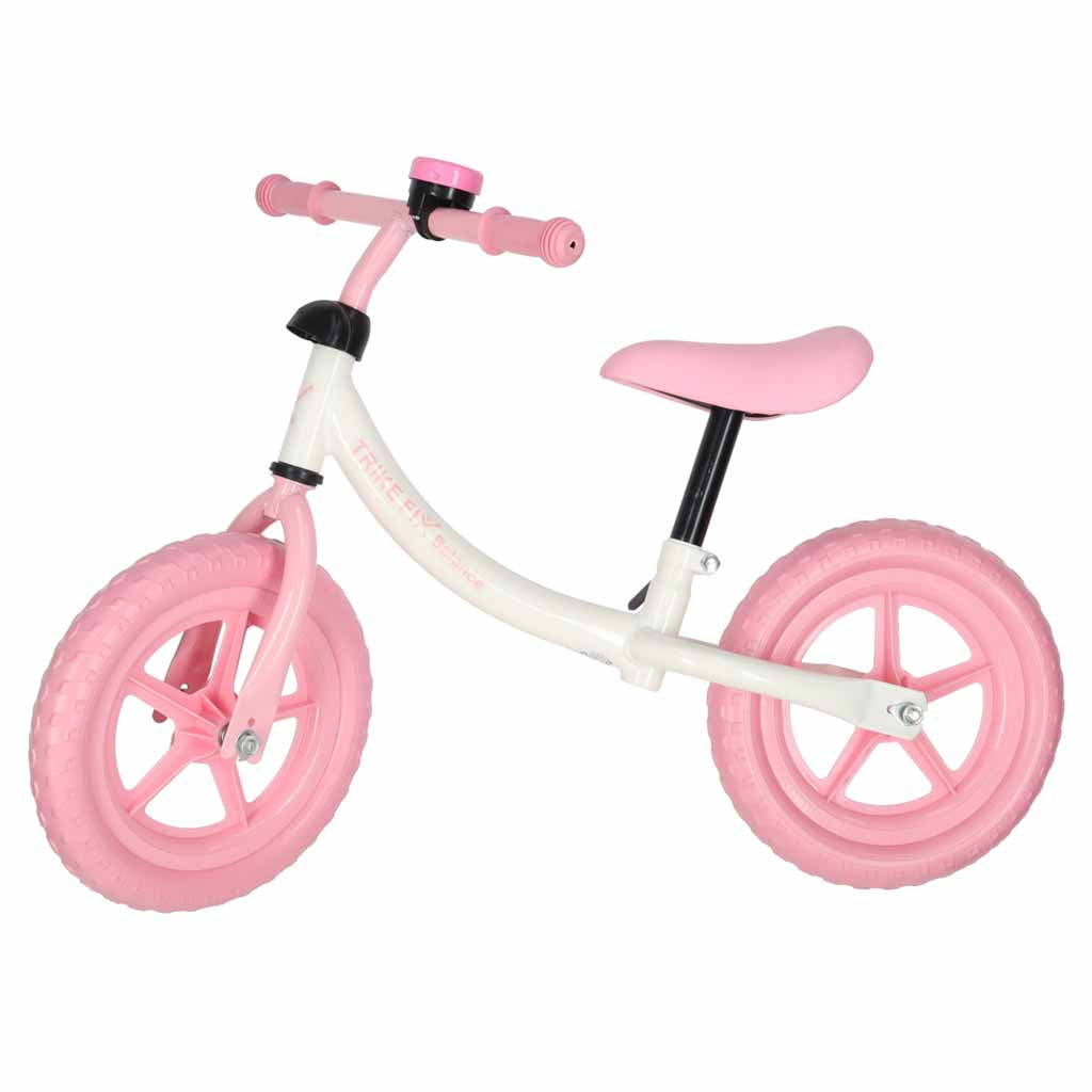 Balansinis dviratukis Trike Fix Balance su skambučiu, rožinis, nuo 2 m.