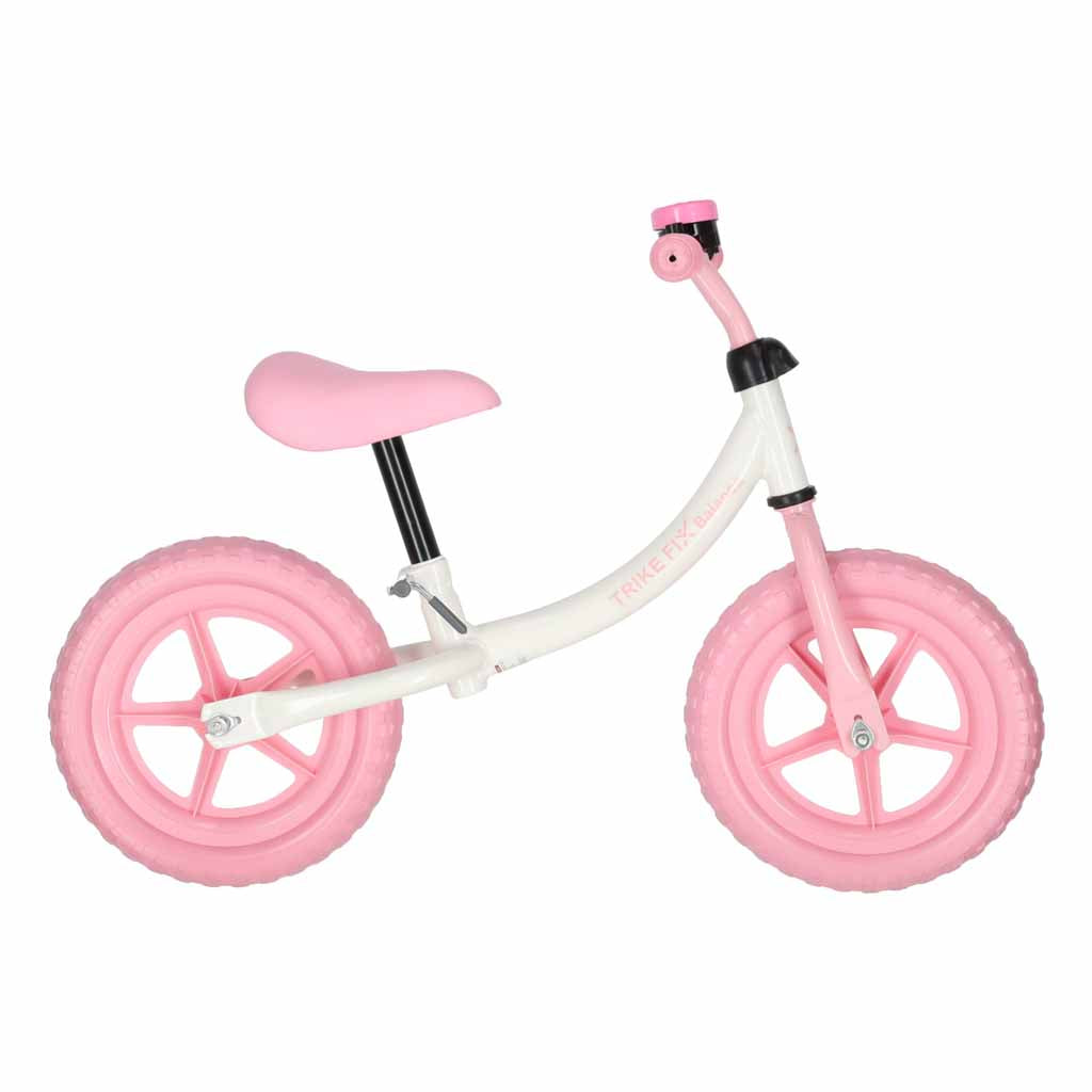 Balansinis dviratukis Trike Fix Balance su skambučiu, rožinis, nuo 2 m.