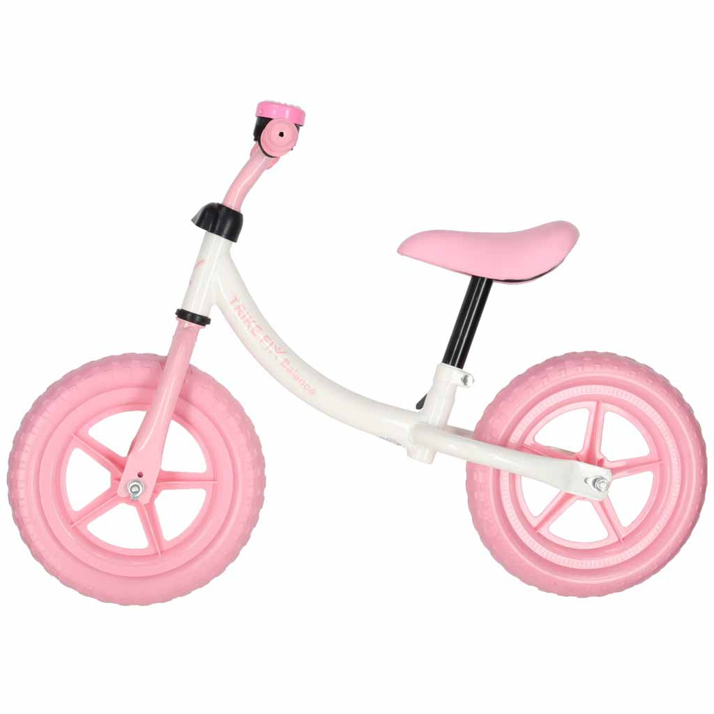 Balansinis dviratukis Trike Fix Balance su skambučiu, rožinis, nuo 2 m.
