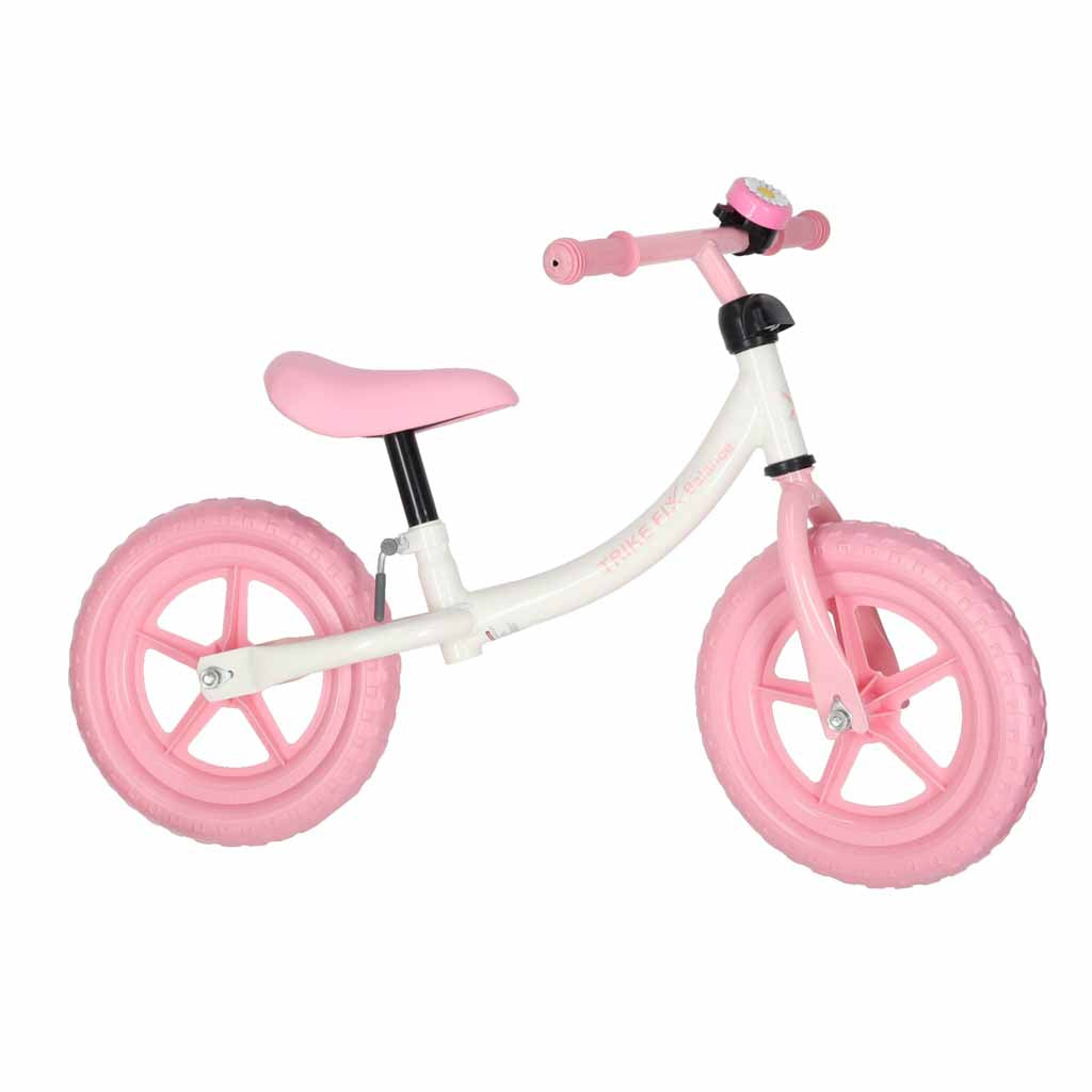 Balansinis dviratukis Trike Fix Balance su skambučiu, rožinis, nuo 2 m.
