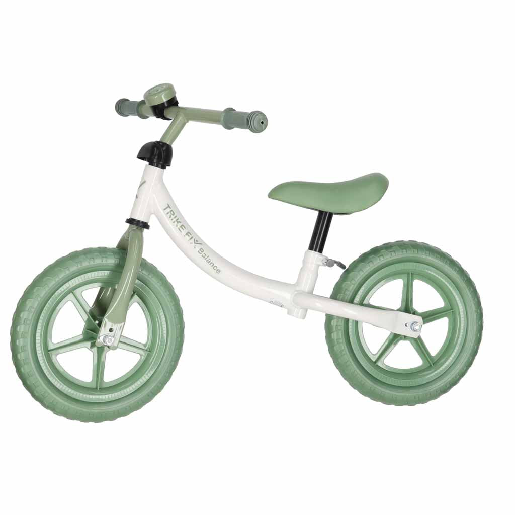 Balansinis dviratukis Trike Fix Balance su skambučiu, žalias, nuo 2 m.