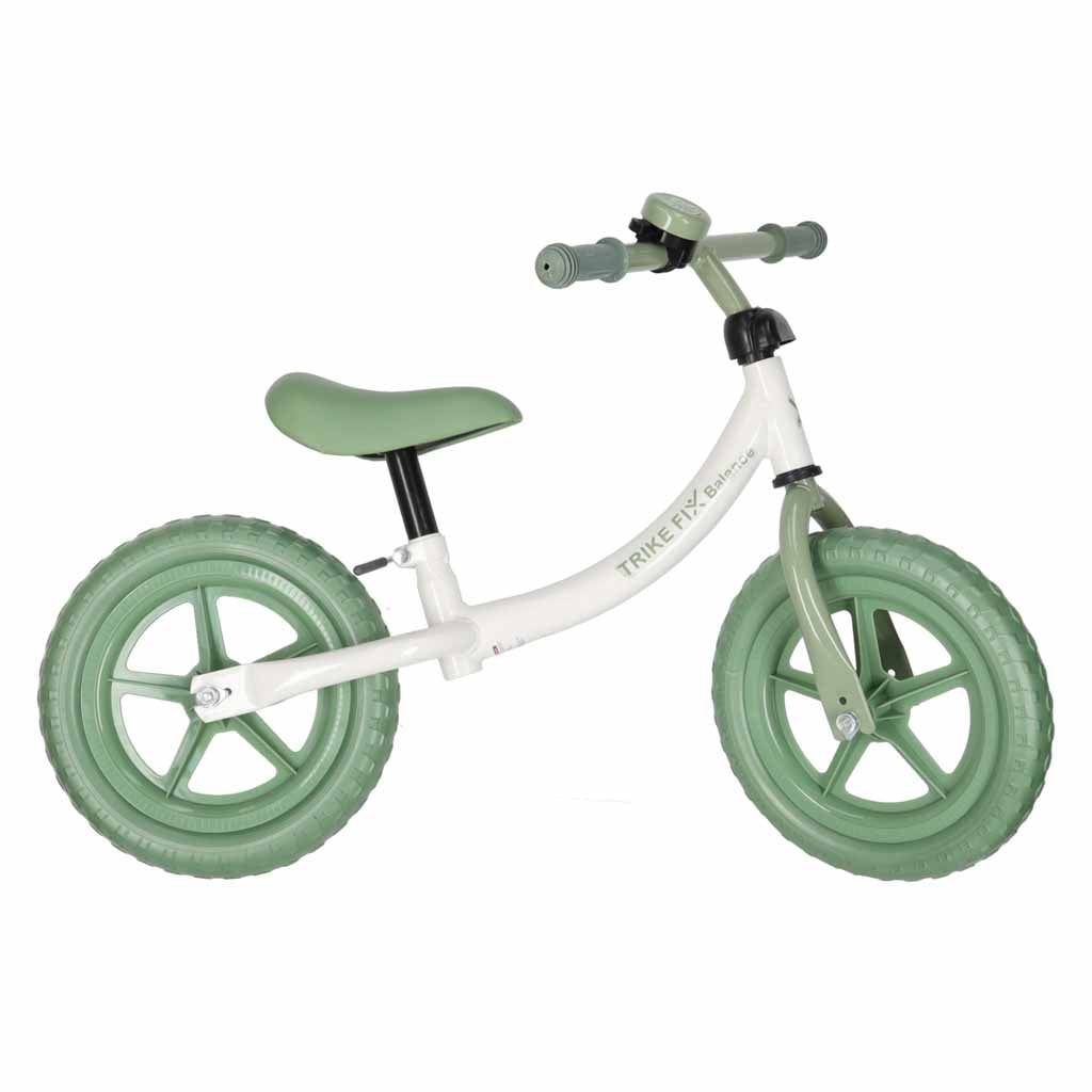 Balansinis dviratukis Trike Fix Balance su skambučiu, žalias, nuo 2 m.