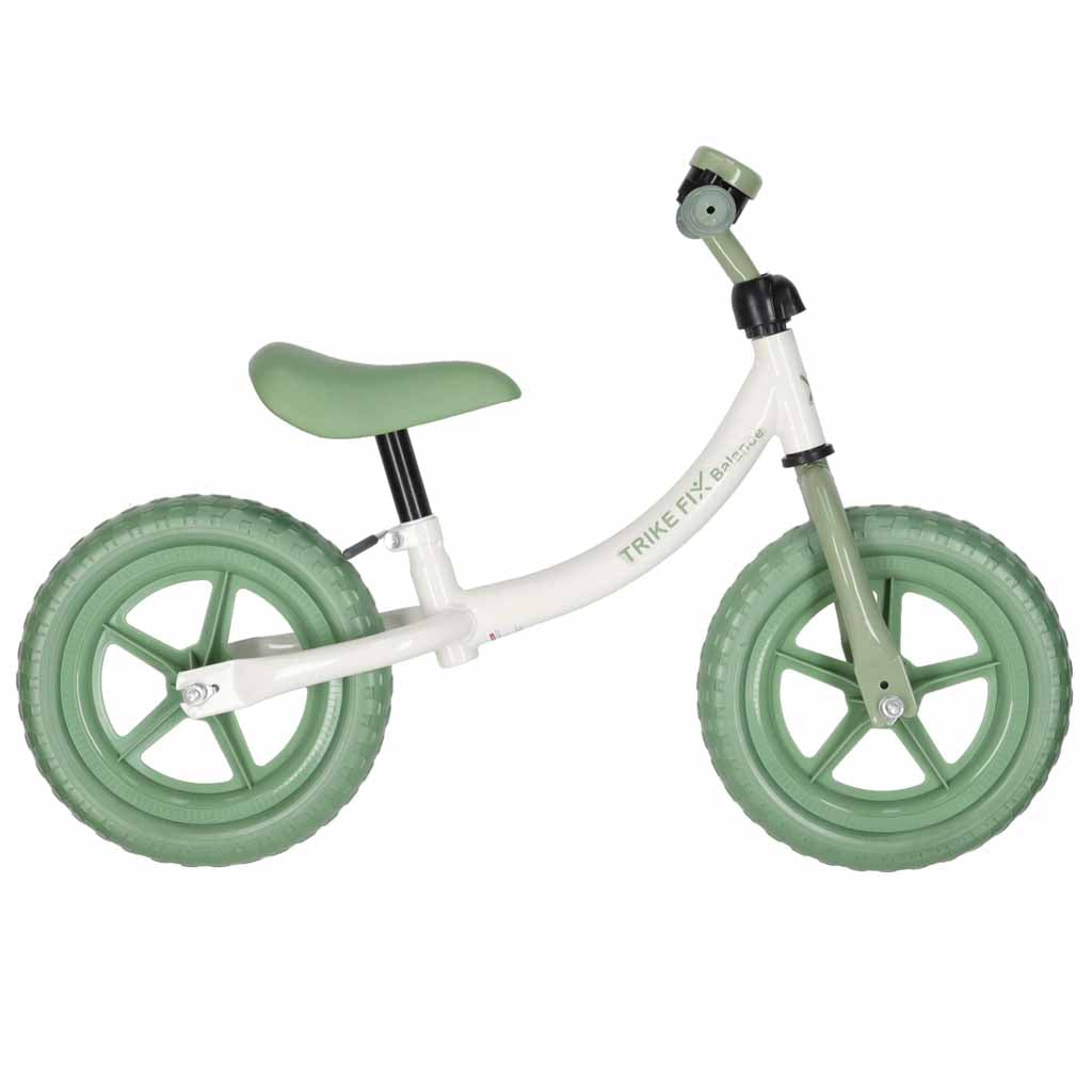 Balansinis dviratukis Trike Fix Balance su skambučiu, žalias, nuo 2 m.
