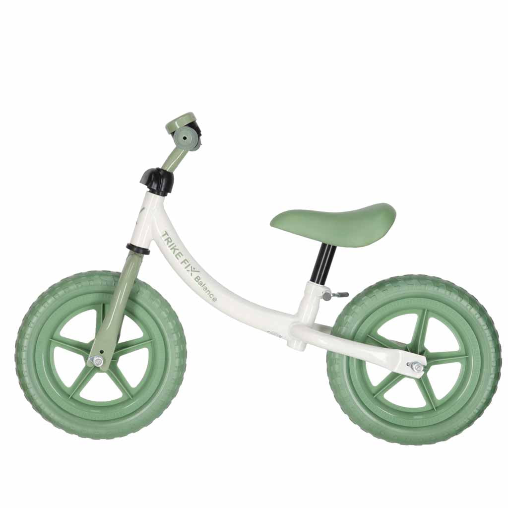 Balansinis dviratukis Trike Fix Balance su skambučiu, žalias, nuo 2 m.