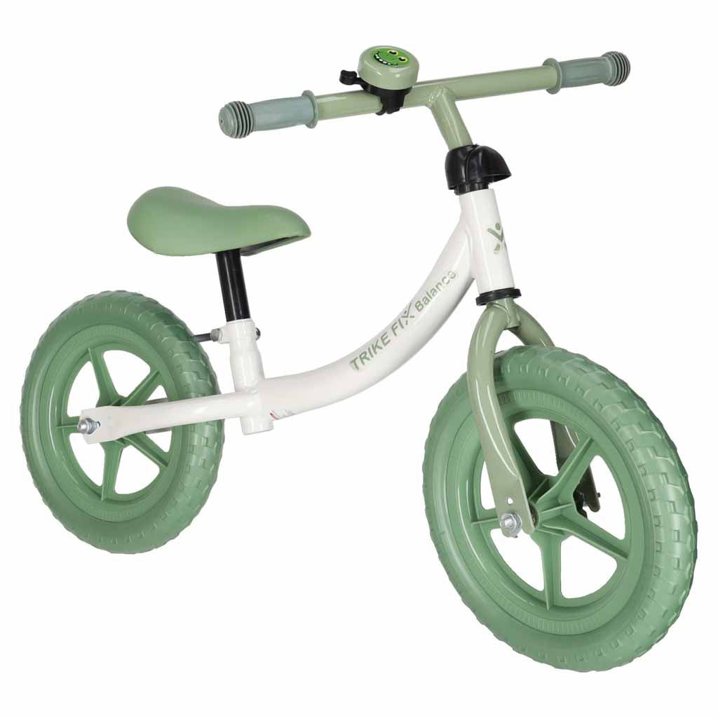 Balansinis dviratukis Trike Fix Balance su skambučiu, žalias, nuo 2 m.