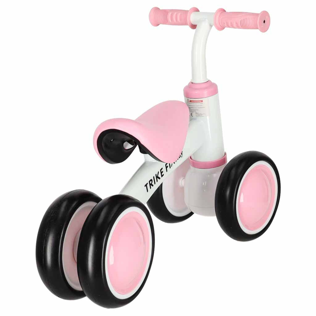 Balansinis dviratukas Trike Fix Tiny V2, rožinis, nuo 18 mėnesių