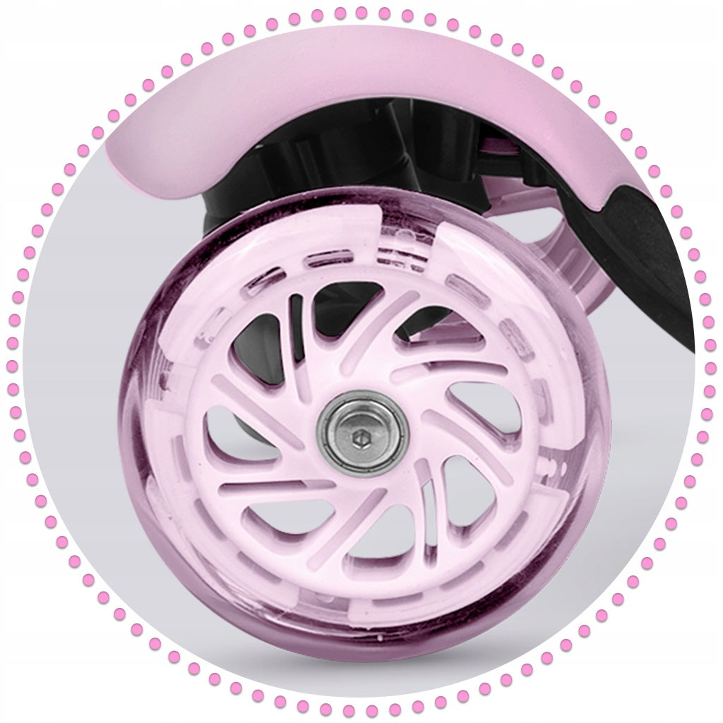 Vaikiškas balansinis triratis-paspirtukas 3in1