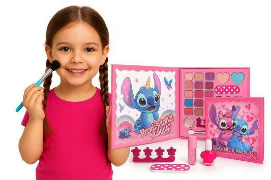 Kosmetikos rinkinys mergaitėms, nagų ir veido kosmetika su „Stitch“ – pagrindinis vaizdas