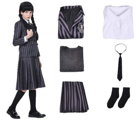 Trečiadienės Addams kostiumas helovinui
