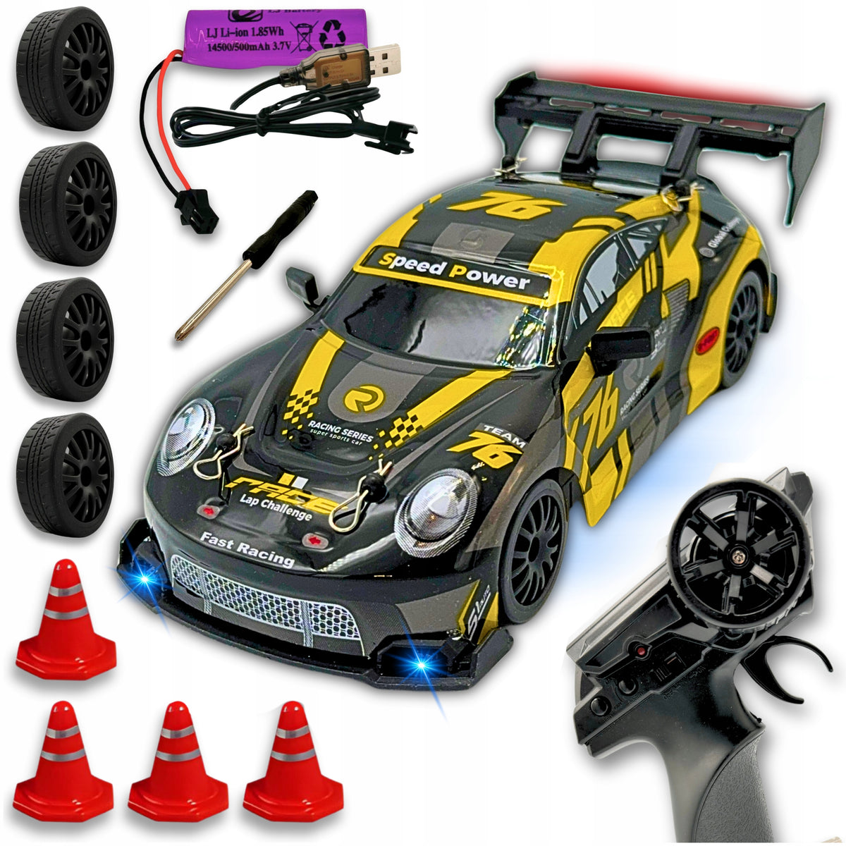 Radijo bangom valdoma RC drift mašina - pagrindinis vaizdas