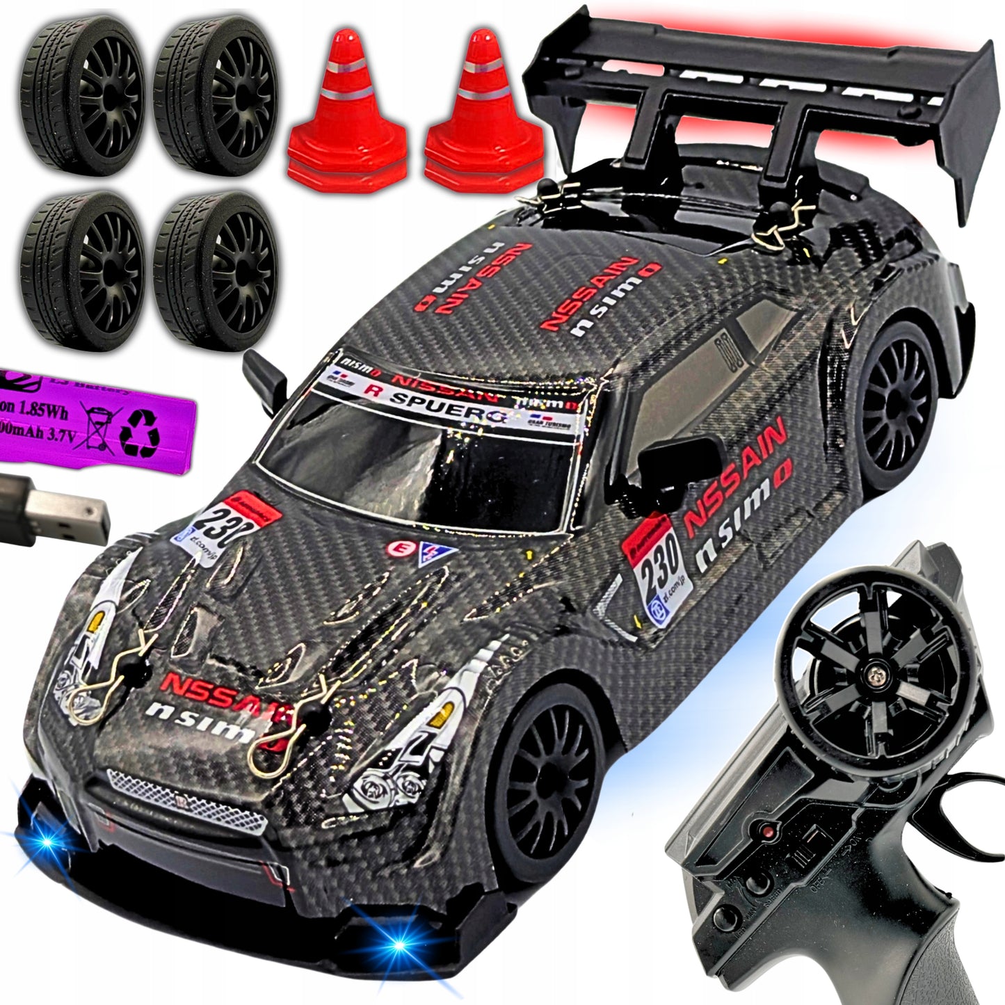 Radijo bangom valdoma RC drift mašina - pagrindinis vaizdas