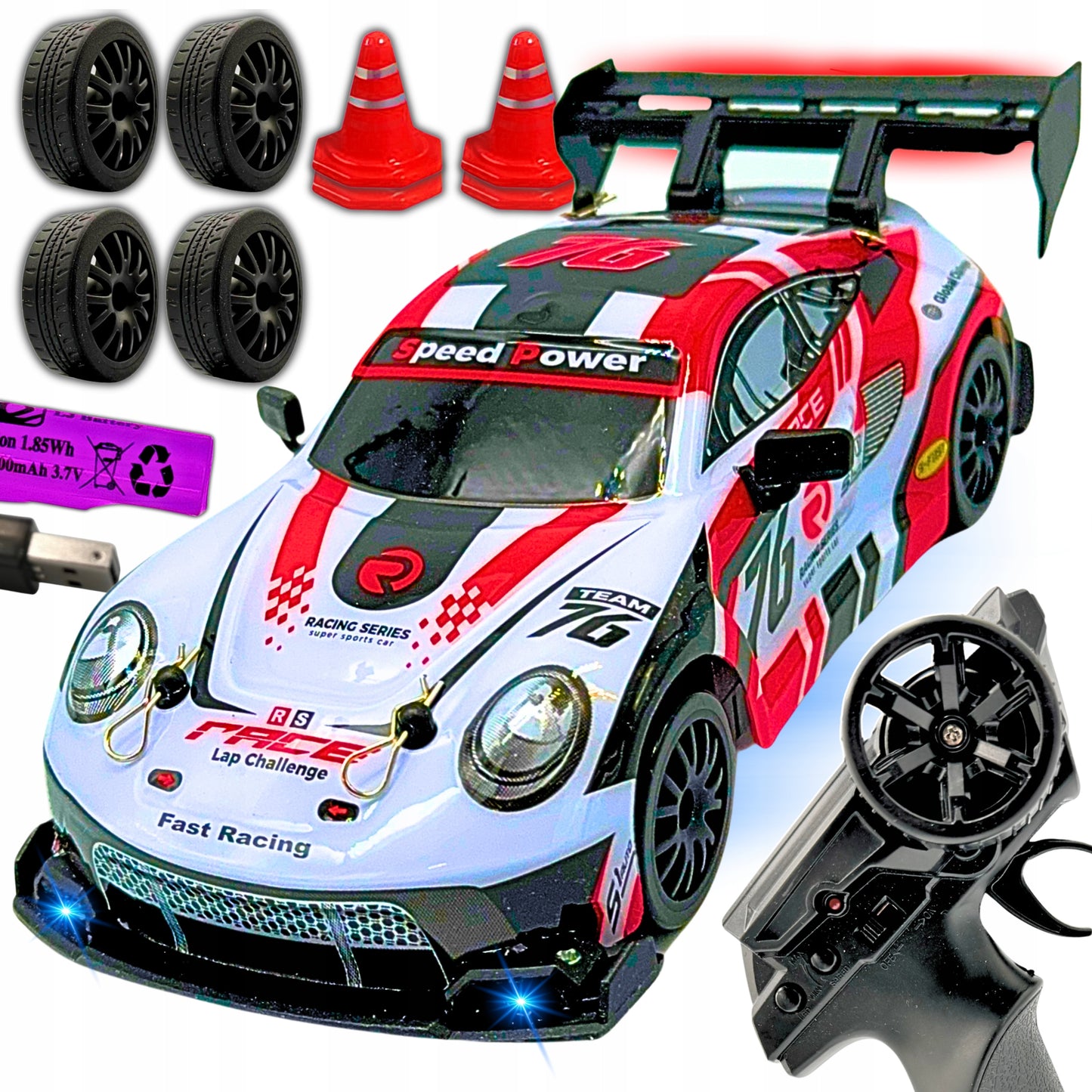 Radijo bangom valdoma RC drift mašina – pagrindinis vaizdas