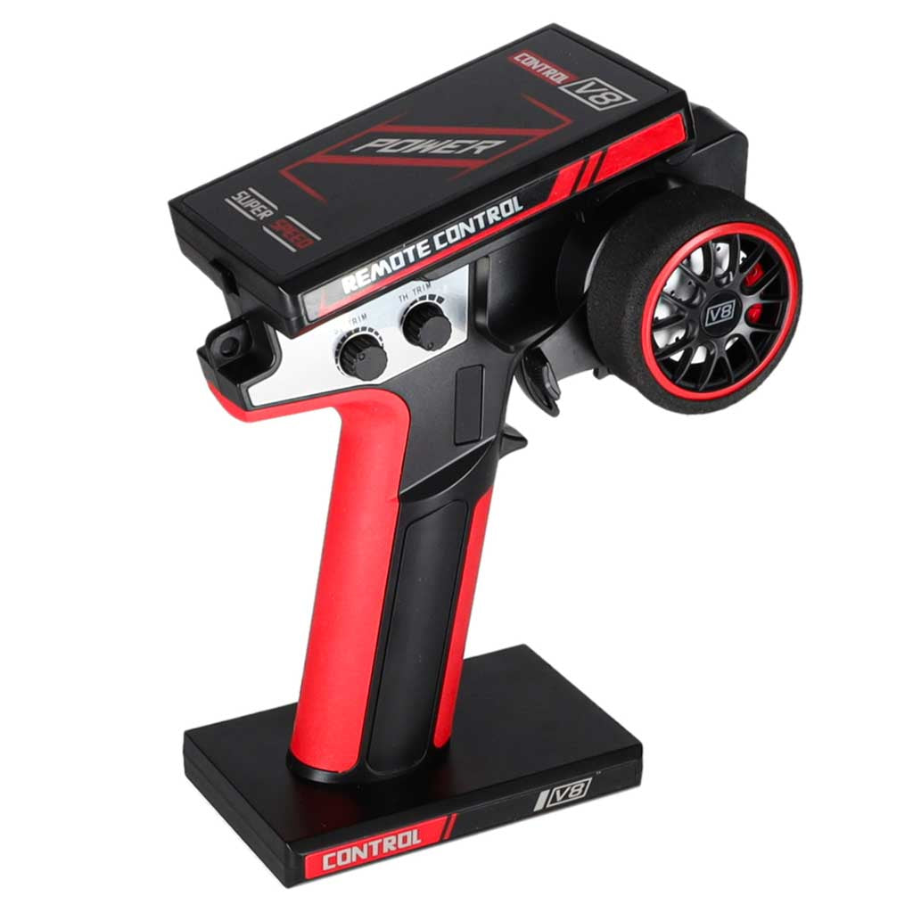 Radijo bangomis valdomas automobilis WLToys 184008, 1:18, 60 km/h, 4x4, LED