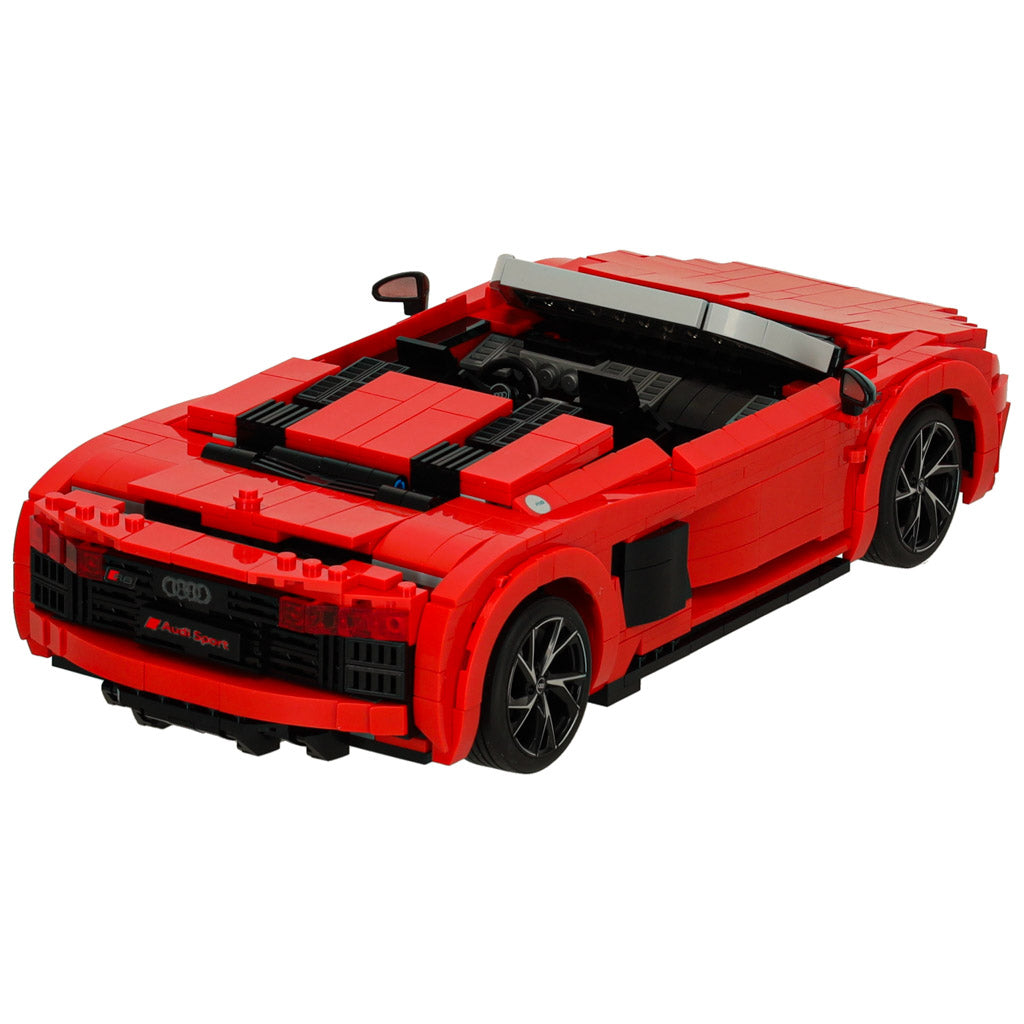 Rastar Audi R8 Spyder 93800 konstravimo kaladėlės, 1:14 mastelis, 1440 dalių