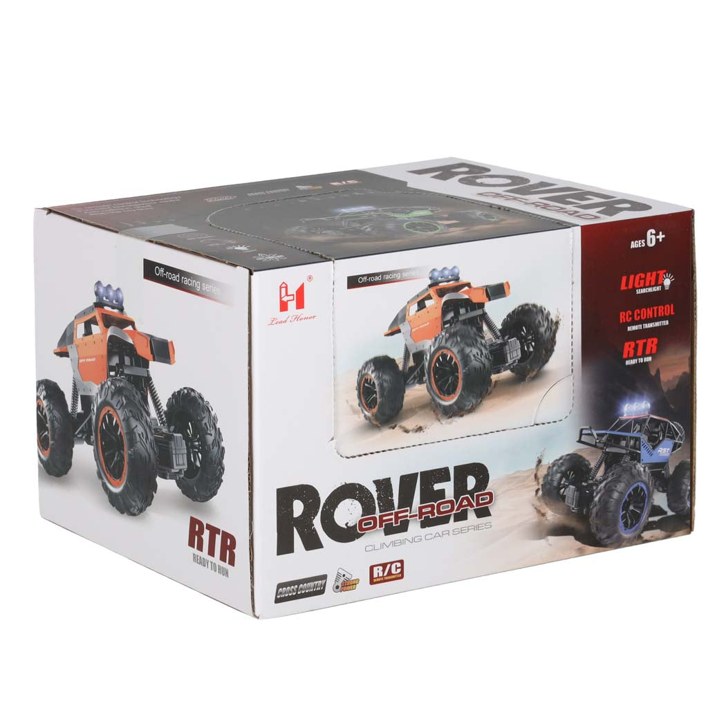 Radijo bangomis valdomas visureigis Climbing Rover