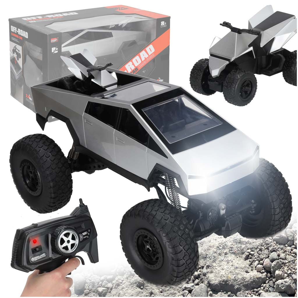 Radijo bangomis valdomas visureigis pikapas 1:8 2,4 GHz 4WD