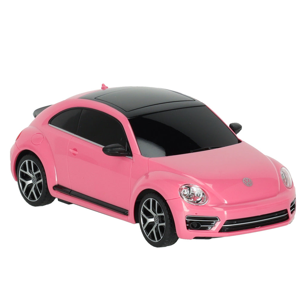 RC automobilis 1:24 Volkswagen Beetle rožinės spalvos