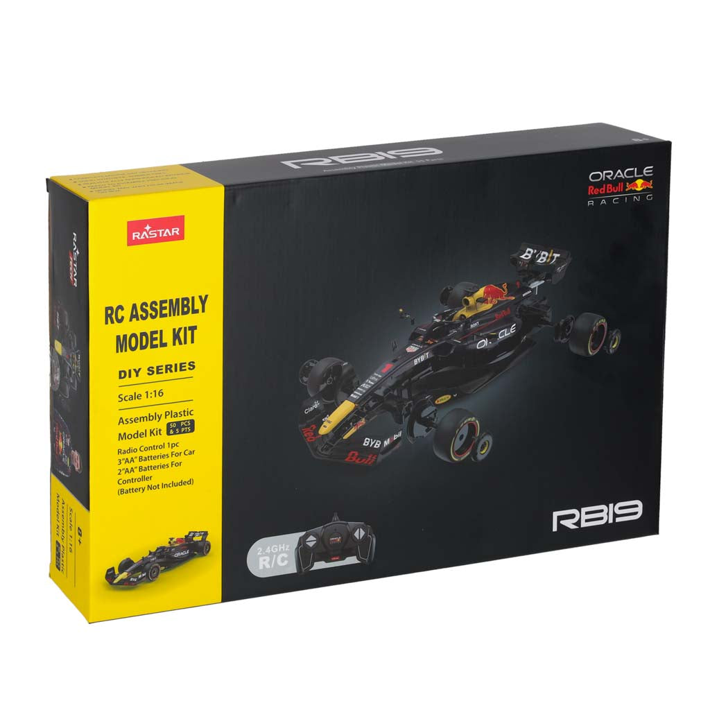 Rastar 92600 Oracle Red Bull Racing RB19 nuotoliniu būdu valdomo automobilio modelio konstravimo rinkinys, 1:16 mastelis