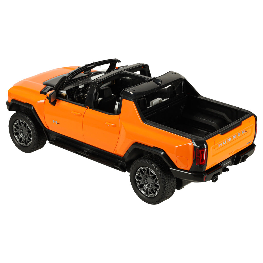 Rastar 93000 Hummer EV nuotoliniu būdu valdomas automobilis, 1:16, oranžinis