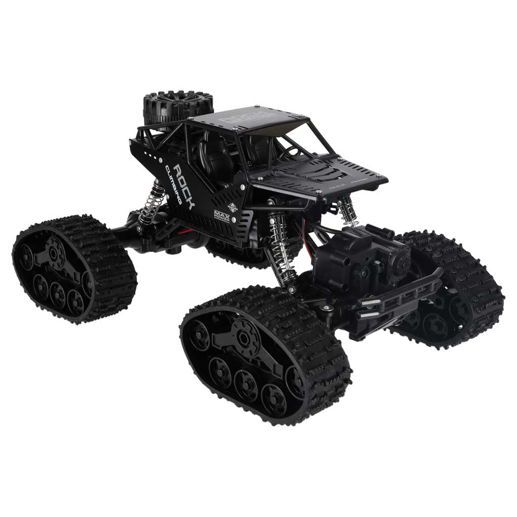 Nuotoliniu būdu valdomas visureigis RC Rock Crawler 4x4 LHC012, 2in1, juodas