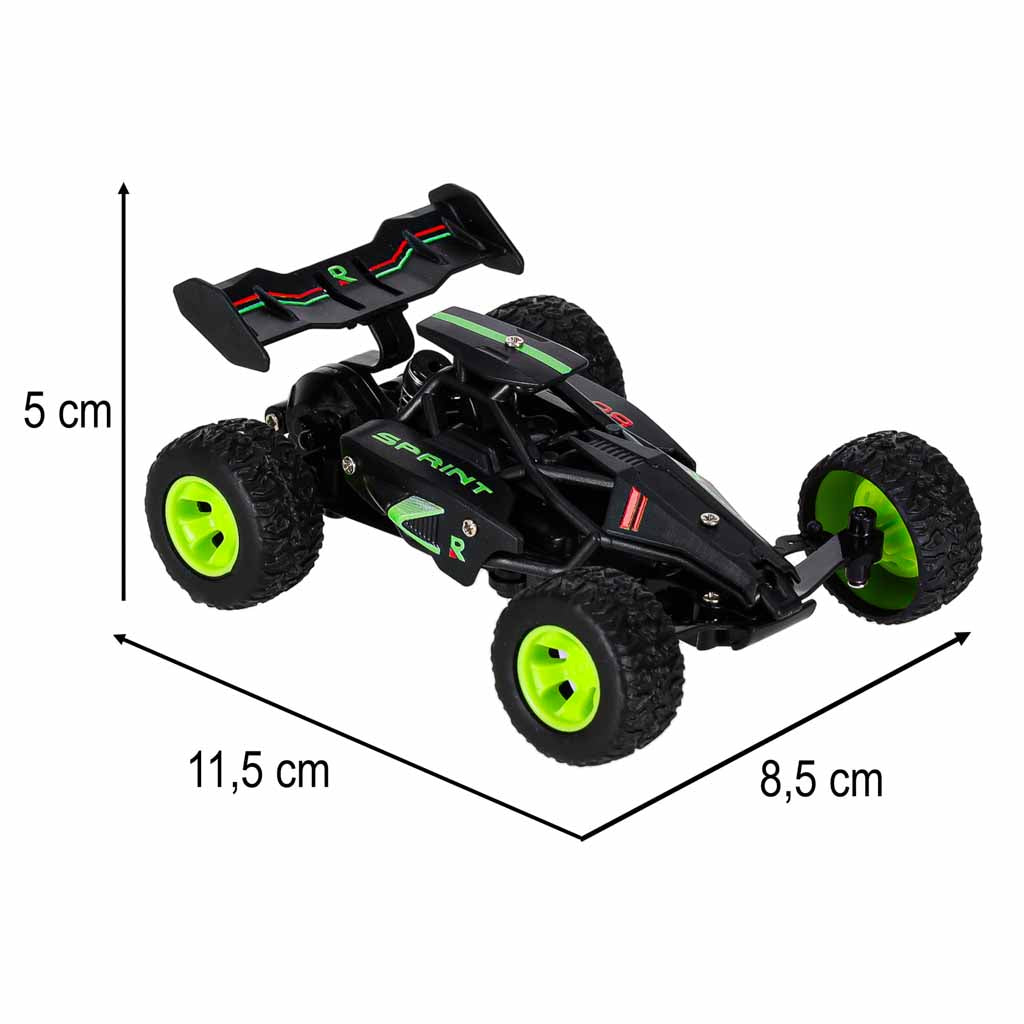 Nuotoliniu būdu valdomas visureigis automobilis 1:32 mastelio, 15 km/h, 2,4 GHz