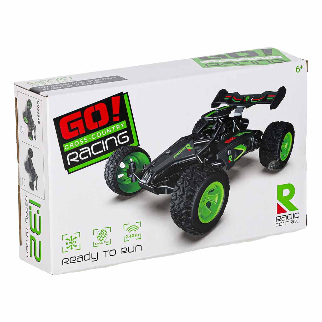 Nuotoliniu būdu valdomas visureigis automobilis 1:32 mastelio, 15 km/h, 2,4 GHz