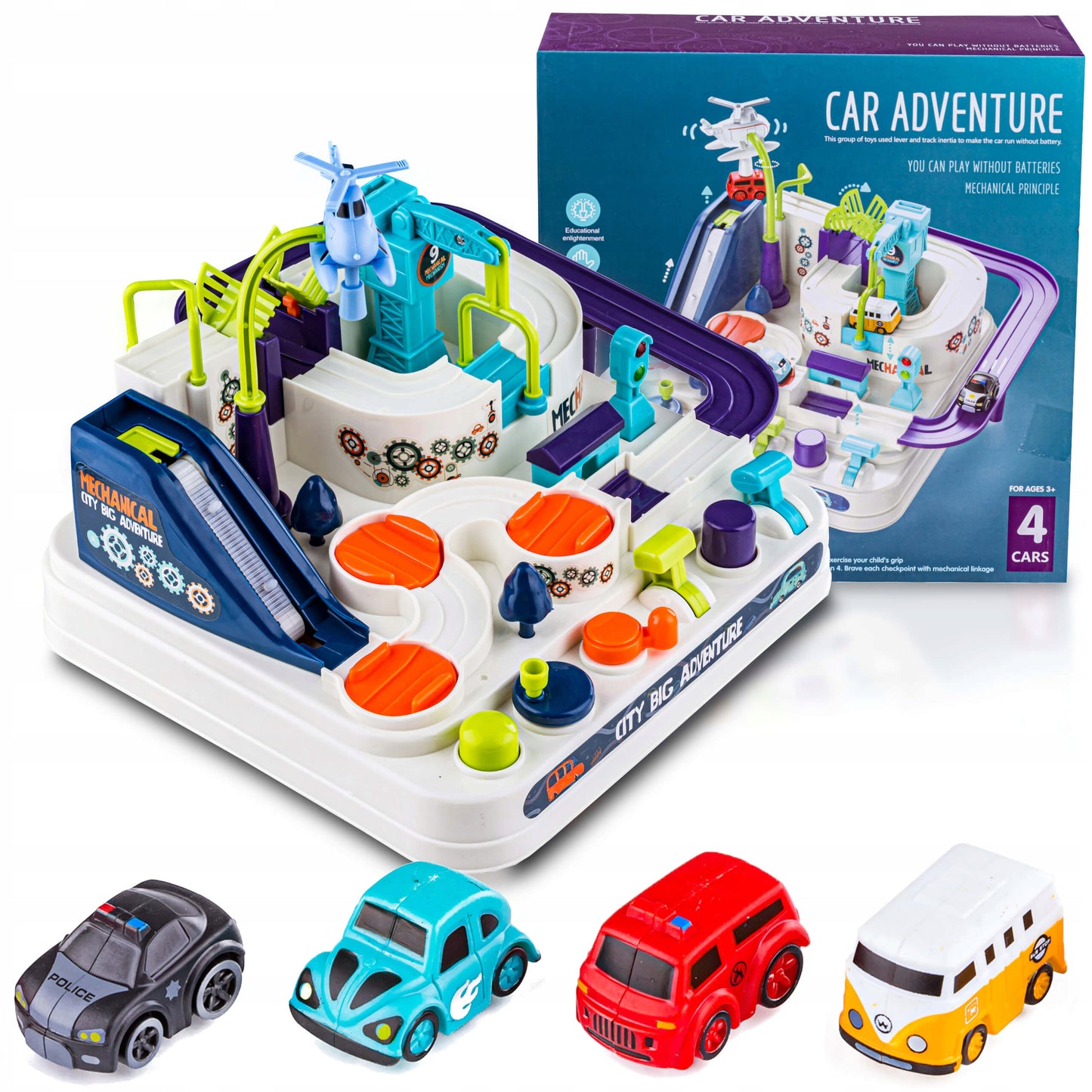 Interaktyvus žaislinių mašinėlių takas – vaizdas 7