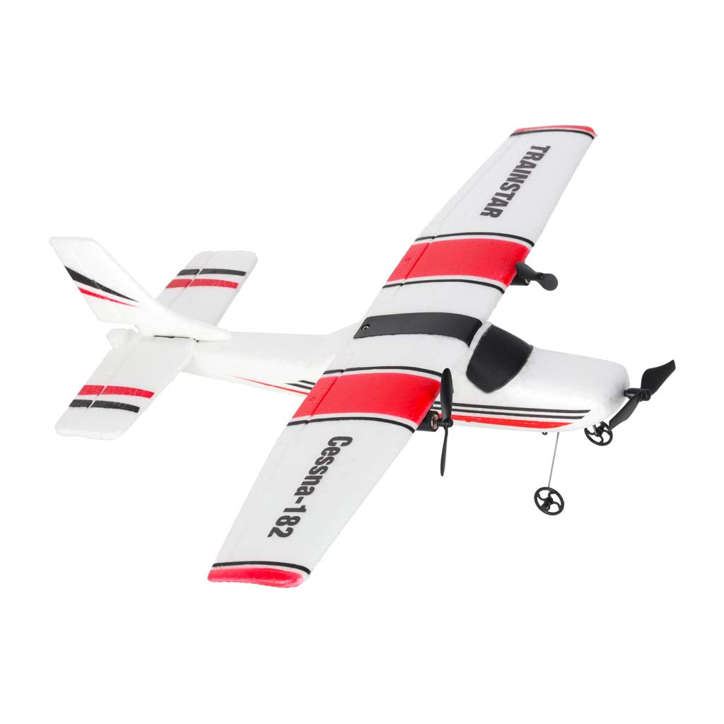 Nuotoliniu būdu valdomas akrobatinis lėktuvas-sklandytuvas Cessna 182, 2,4 GHz