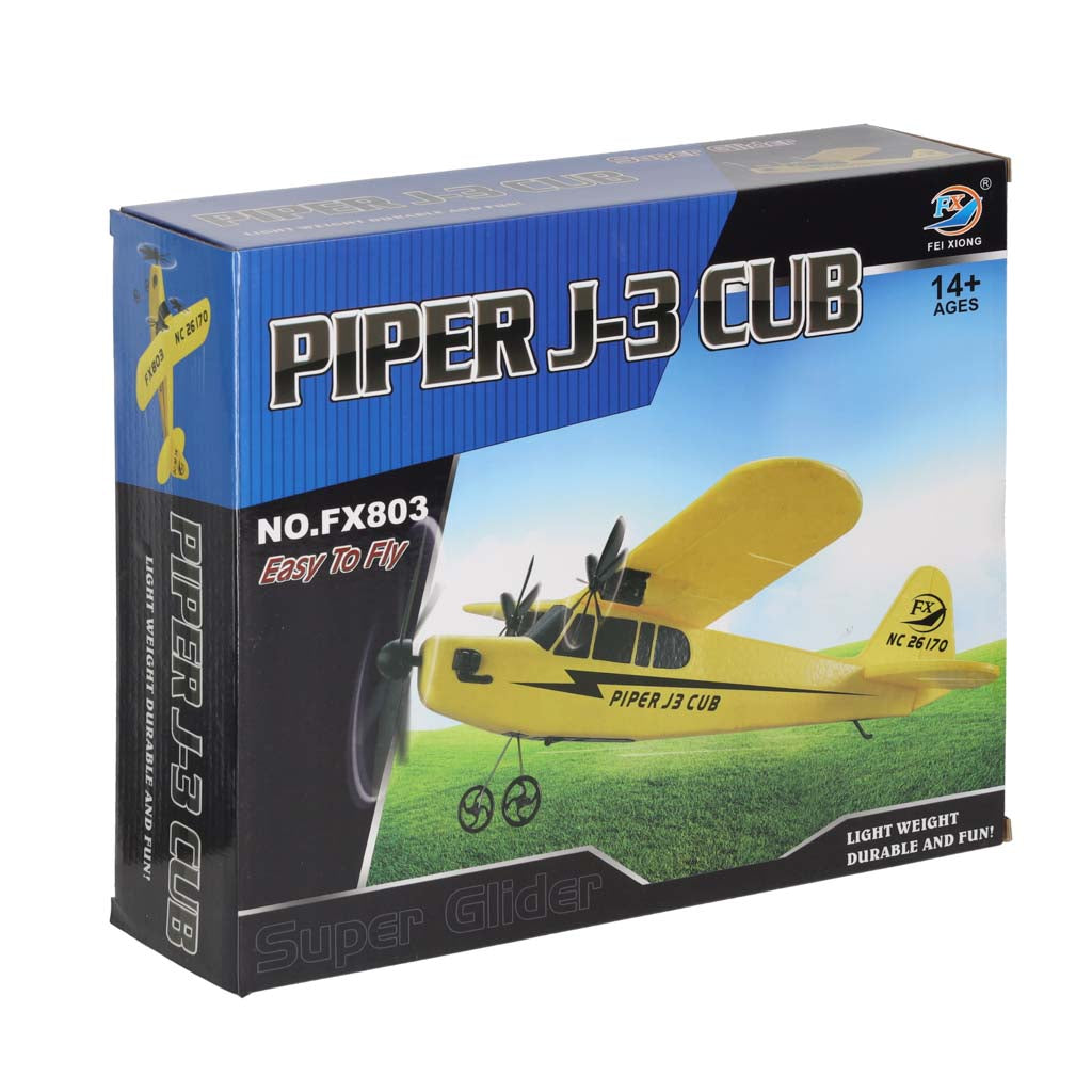 Radijo bangomis valdomas lėktuvas RC FX803 Piper 150 mAh