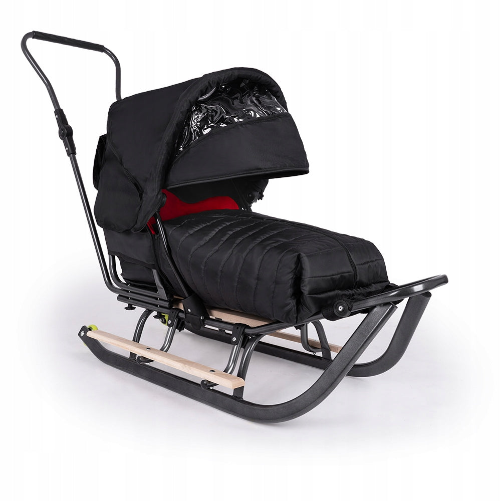 Rogutės su Miegmaišiu, Ratukais ir Kojų Atramomis – vaizdas 2