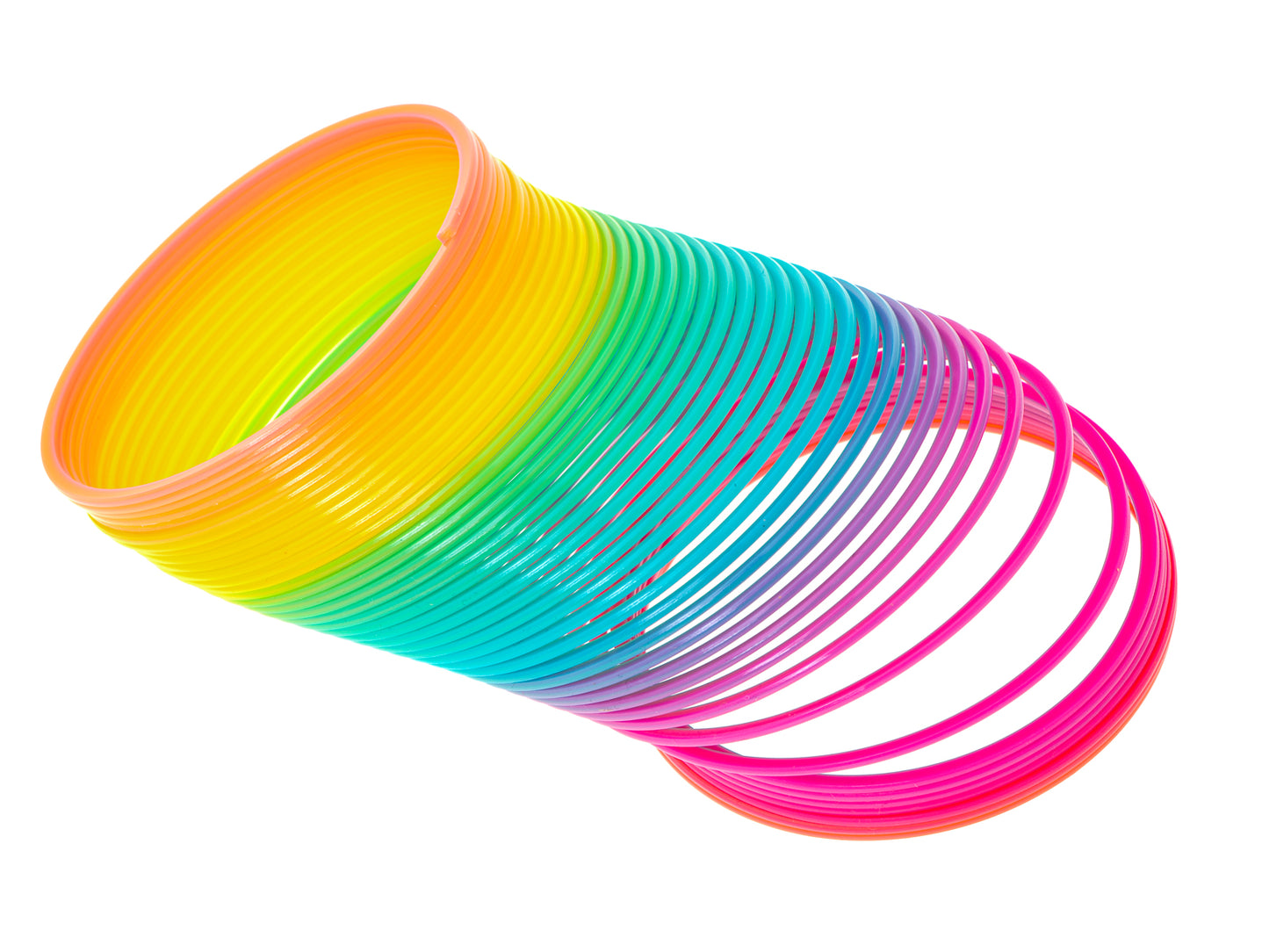 Magiška apvali vaivorykštės spyruoklė – vaizdas 3