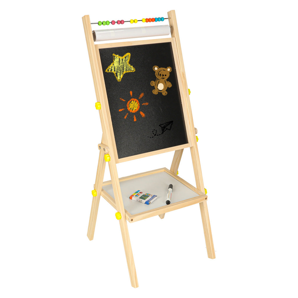 Magnetinė dvipusė lenta su skaičiuotuve ir popieriaus ritinėliu 90cm