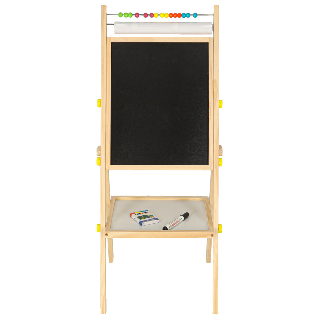 Magnetinė dvipusė lenta su skaičiuotuve ir popieriaus ritinėliu 90cm