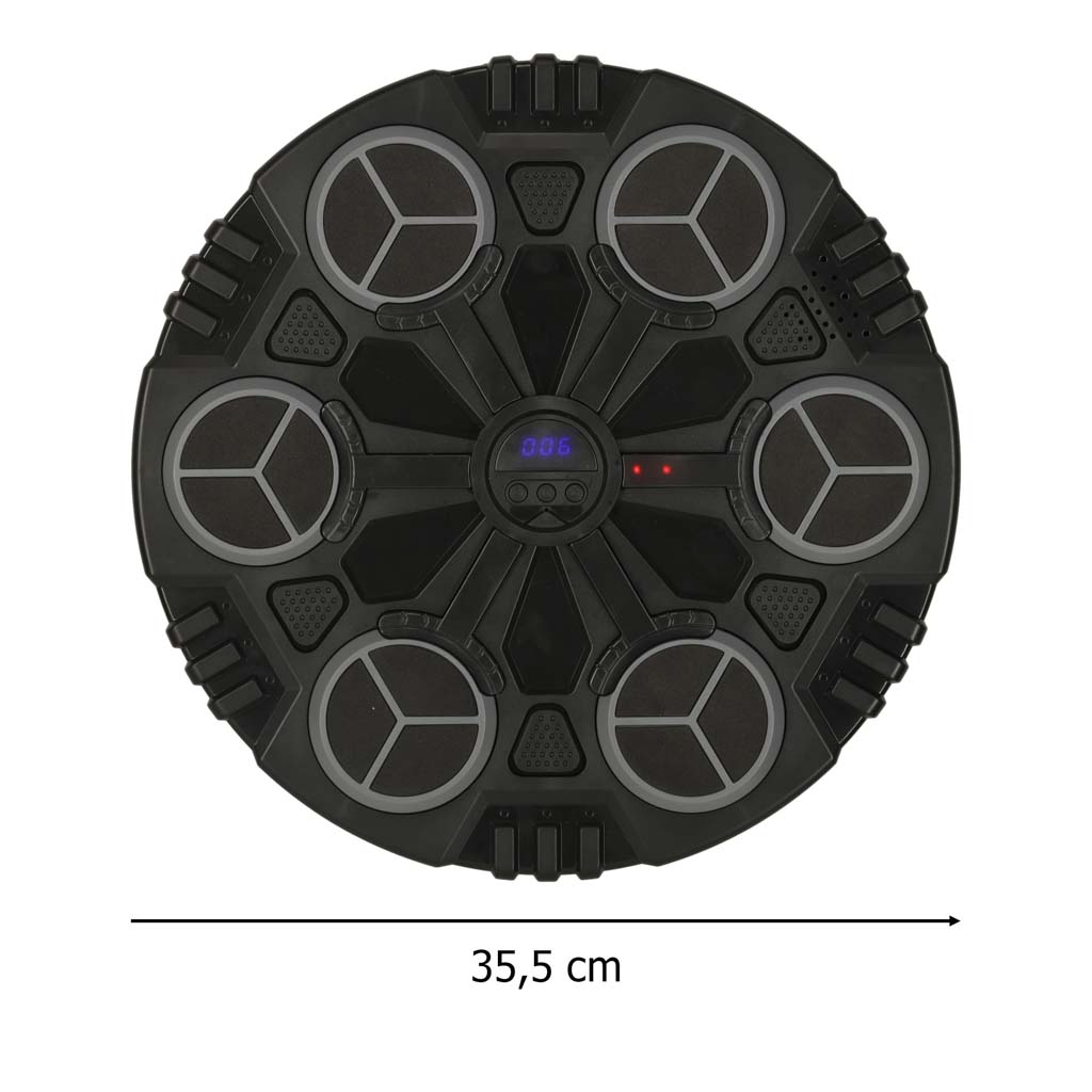 Bokso skydas sienai su Bluetooth muzika ir LED vaikams