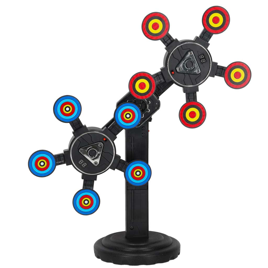 Elektroninis judantis šaudymo taikinys su taškų skaičiavimu