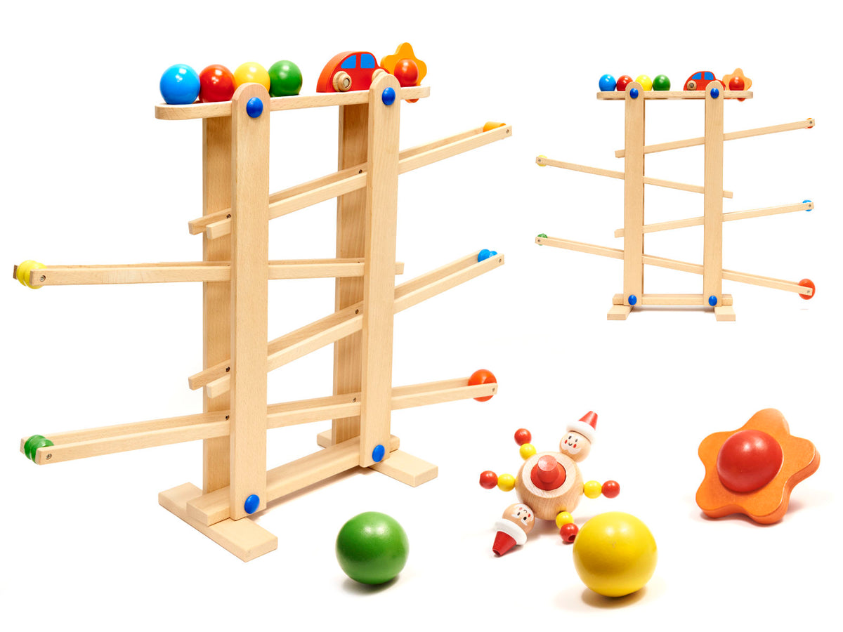 Medinis Montessori kamuoliukų takas XXL – pagrindinis vaizdas