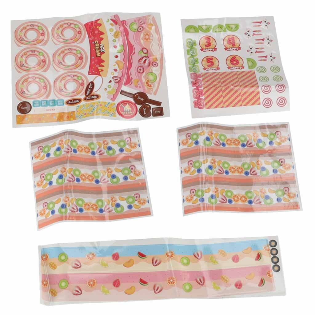 Trijų aukštų pjaustomas gimtadienio tortas su šviesa ir muzika, 117 dalių