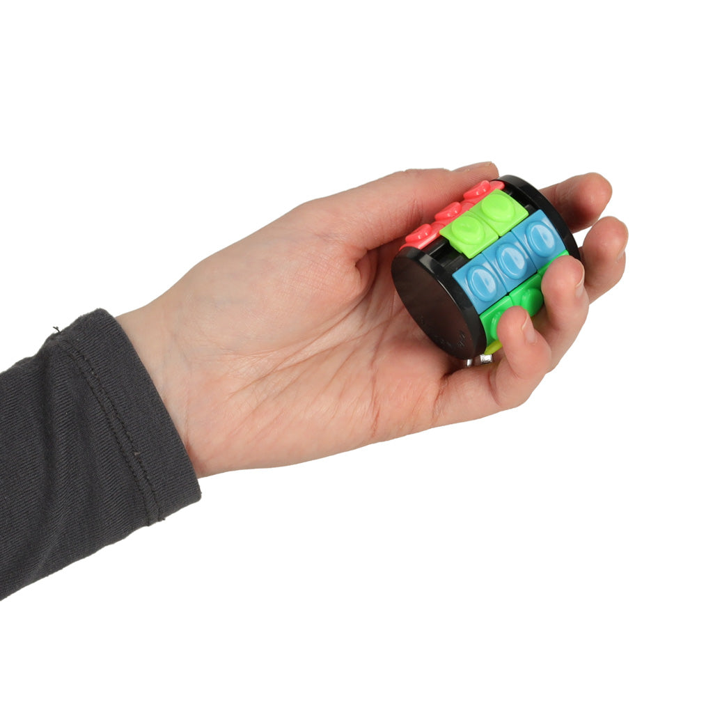 Besisukantis cilindro formos loginis galvosūkis su 3 eilėmis – vaizdas 4