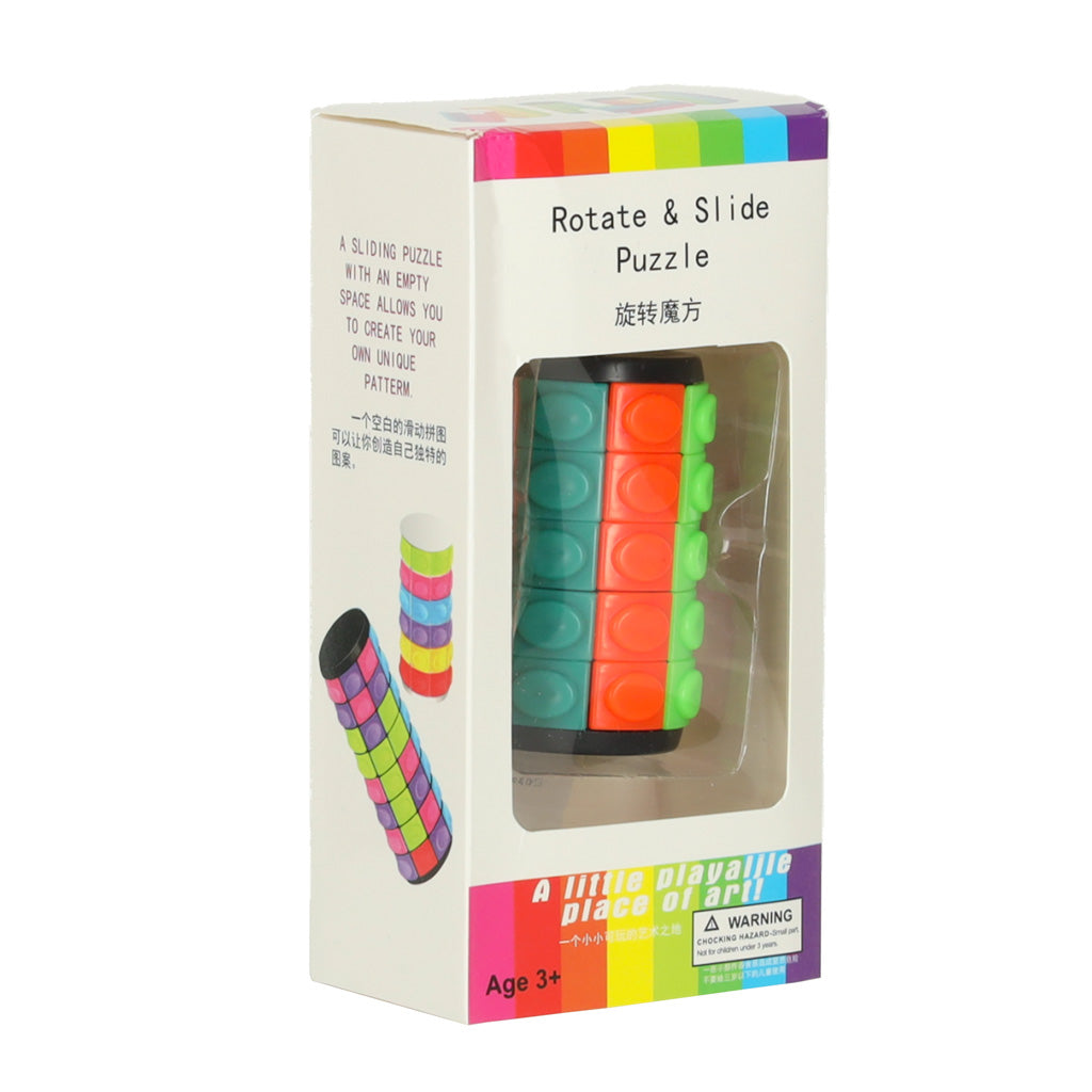 Besisukanti cilindro formos loginė dėlionė su 5 eilėmis – vaizdas 8