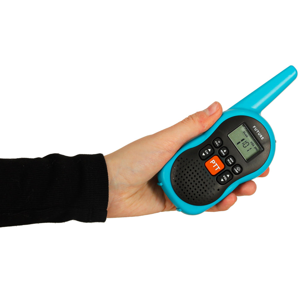 Vaikų racionėlės „Walkie Talkie“, 3 km veikimo nuotolis, 2 vnt. rinkinys