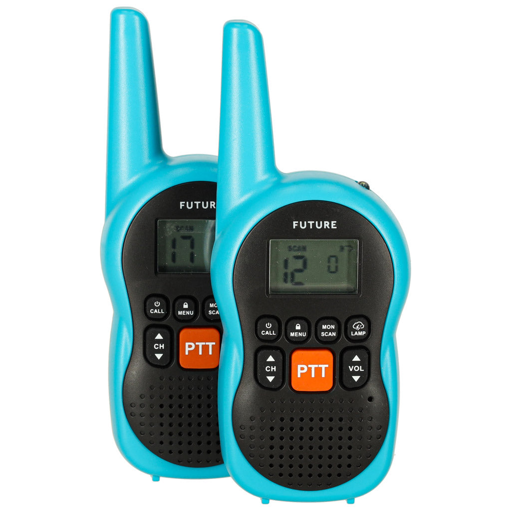 Vaikų racionėlės „Walkie Talkie“, 3 km veikimo nuotolis, 2 vnt. rinkinys