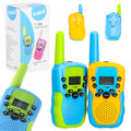 Vaikiškos racijos Walkie Talkie, 2 vnt. komplektas, iki 3 km